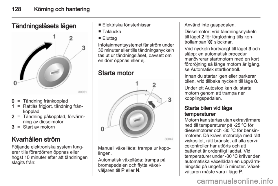 OPEL INSIGNIA 2012 Instruktionsbok OPEL INSIGNIA 2012 Instruktionsbok