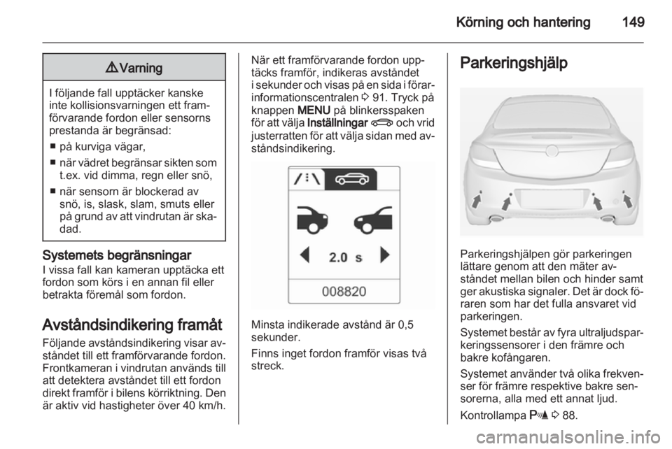 OPEL INSIGNIA 2012 Instruktionsbok OPEL INSIGNIA 2012 Instruktionsbok