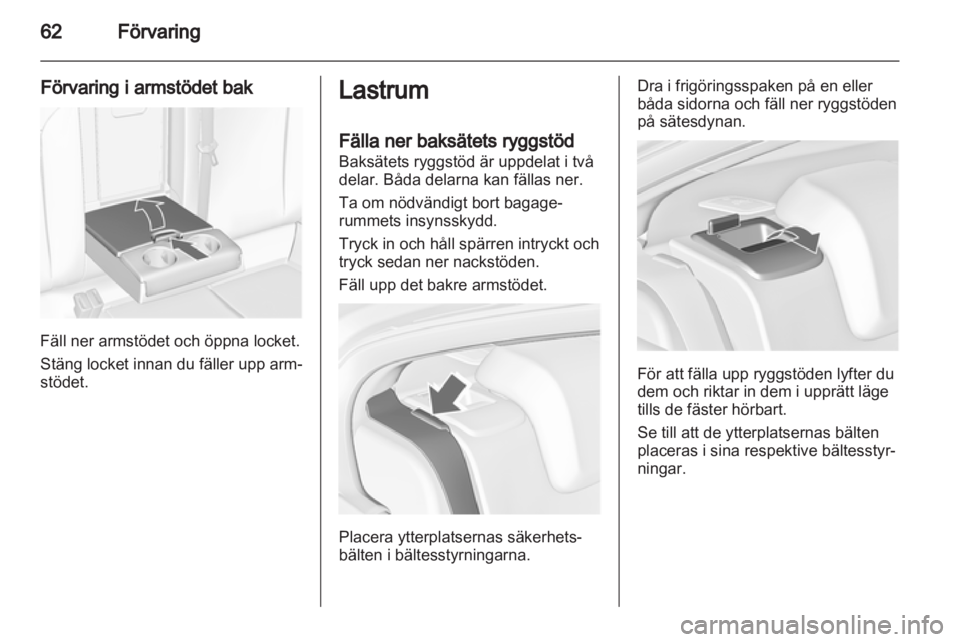 OPEL INSIGNIA 2012 Instruktionsbok OPEL INSIGNIA 2012 Instruktionsbok