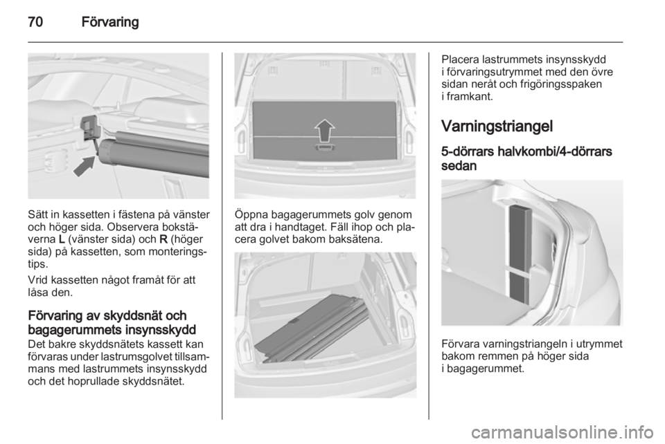 OPEL INSIGNIA 2012 Instruktionsbok OPEL INSIGNIA 2012 Instruktionsbok