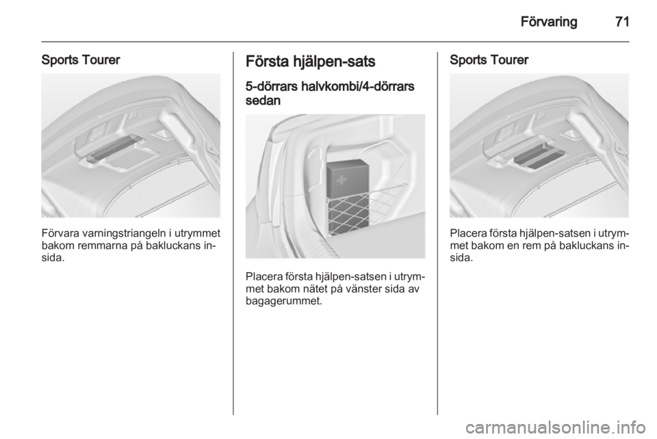 OPEL INSIGNIA 2012 Instruktionsbok OPEL INSIGNIA 2012 Instruktionsbok