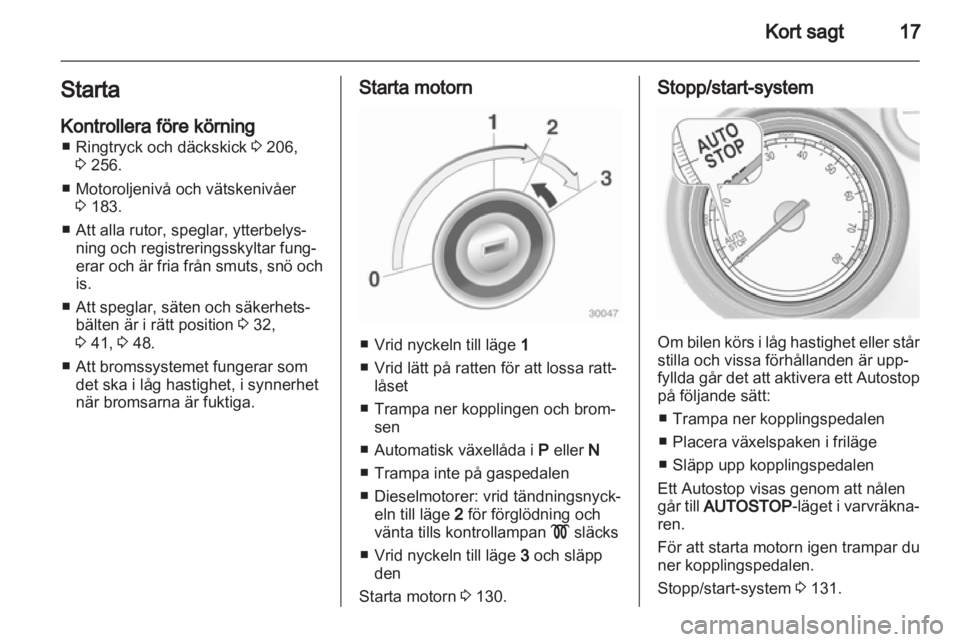 OPEL INSIGNIA 2012.5 Instruktionsbok OPEL INSIGNIA 2012.5 Instruktionsbok