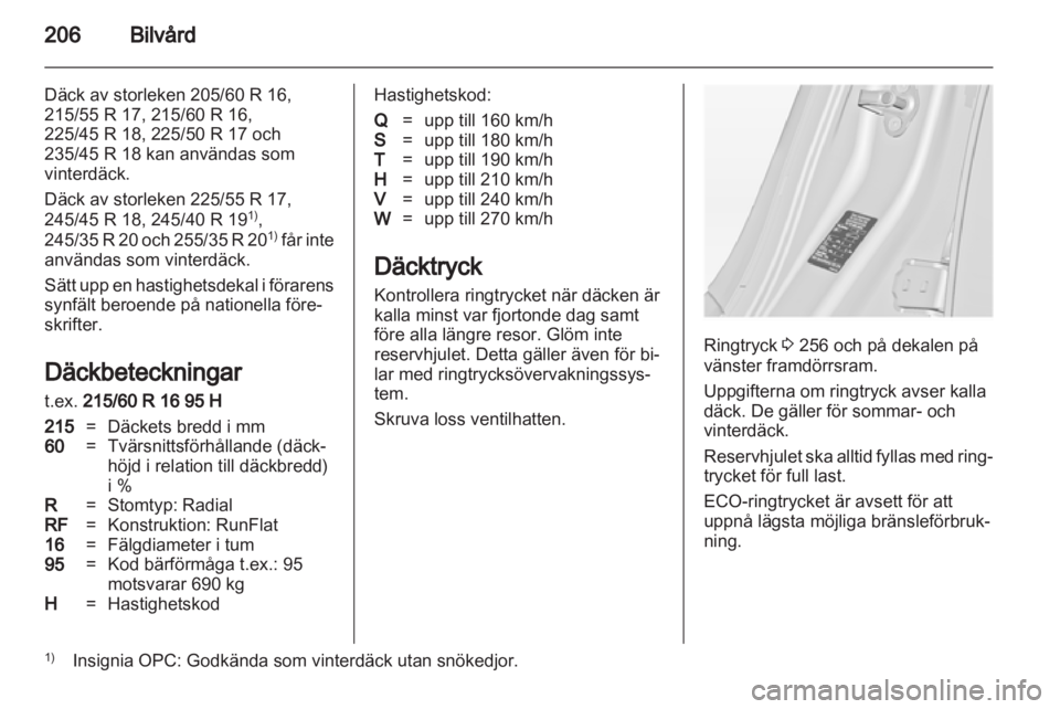 OPEL INSIGNIA 2012.5 Instruktionsbok OPEL INSIGNIA 2012.5 Instruktionsbok