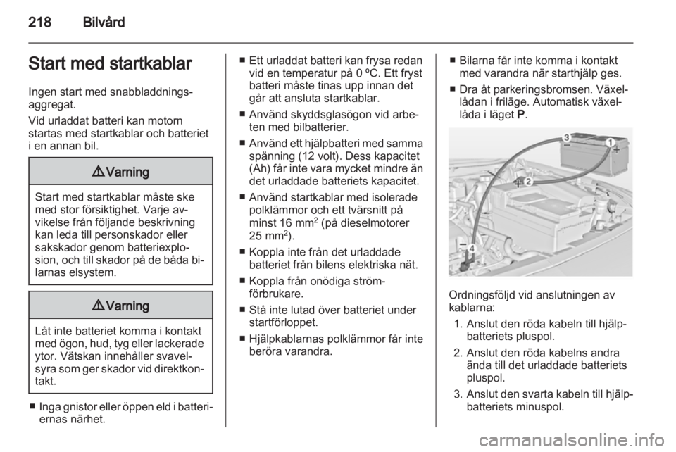 OPEL INSIGNIA 2012.5 Instruktionsbok OPEL INSIGNIA 2012.5 Instruktionsbok