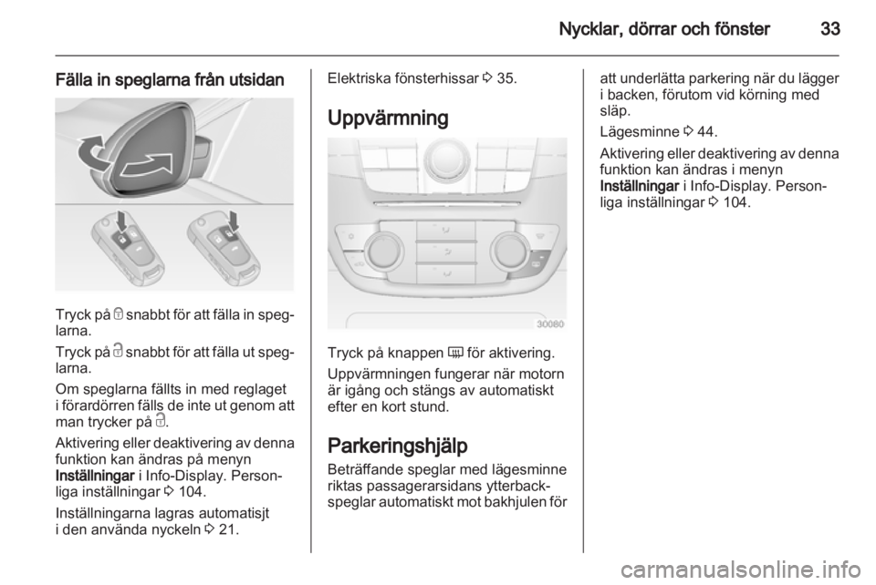OPEL INSIGNIA 2012.5 Instruktionsbok OPEL INSIGNIA 2012.5 Instruktionsbok