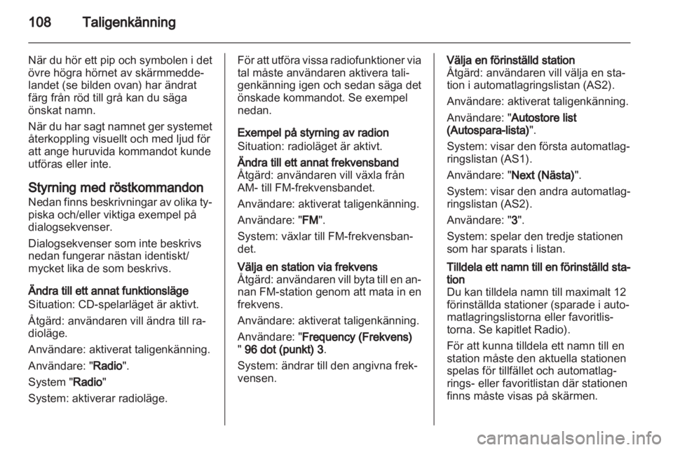 OPEL INSIGNIA 2013 Handbok för infotainmentsystem OPEL INSIGNIA 2013 Handbok för infotainmentsystem
