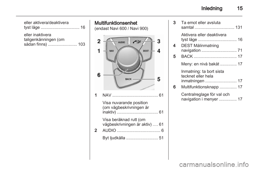 OPEL INSIGNIA 2013  Handbok för infotainmentsystem 