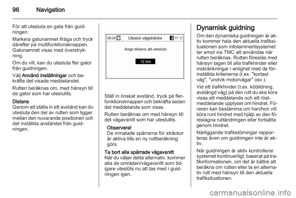 OPEL INSIGNIA 2013  Handbok för infotainmentsystem 