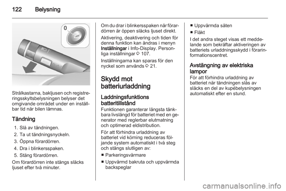 OPEL INSIGNIA 2013  Instruktionsbok 