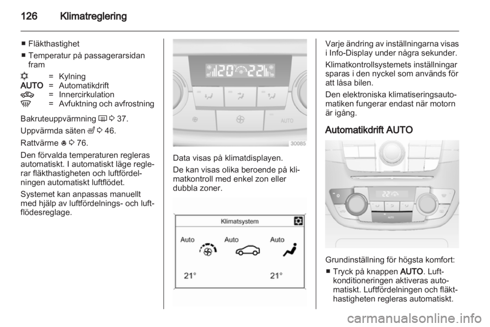 OPEL INSIGNIA 2013  Instruktionsbok 