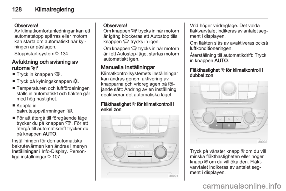 OPEL INSIGNIA 2013  Instruktionsbok 