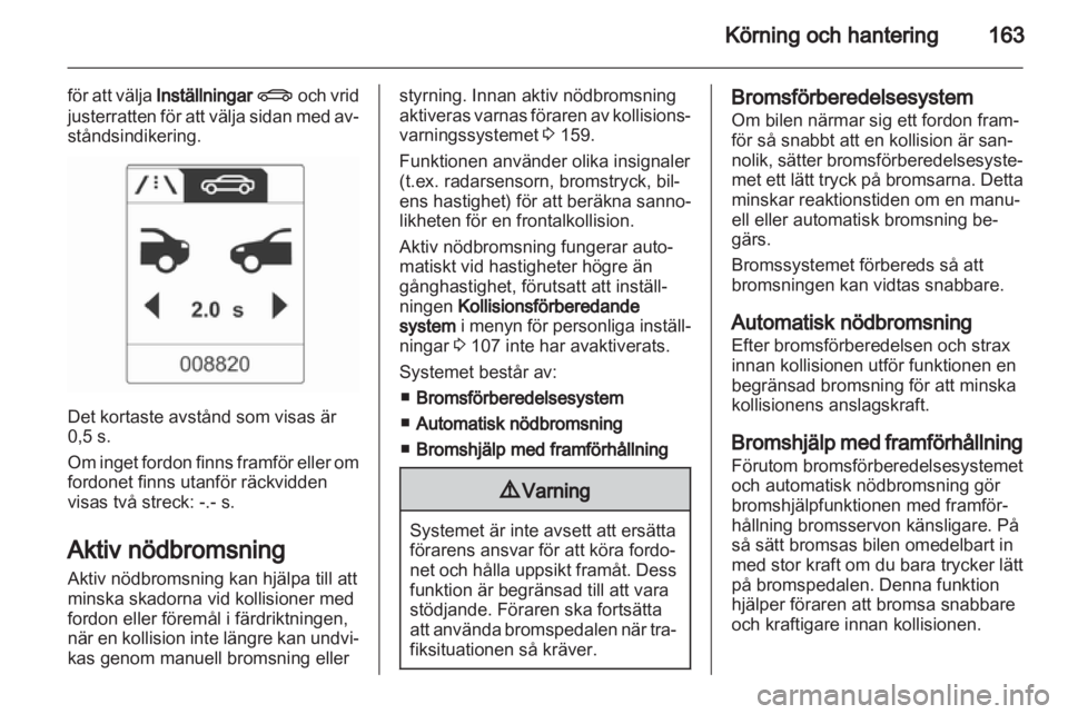 OPEL INSIGNIA 2013  Instruktionsbok 