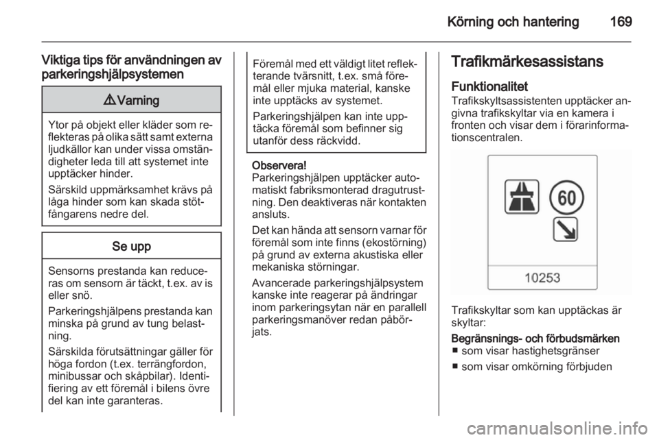 OPEL INSIGNIA 2013  Instruktionsbok 