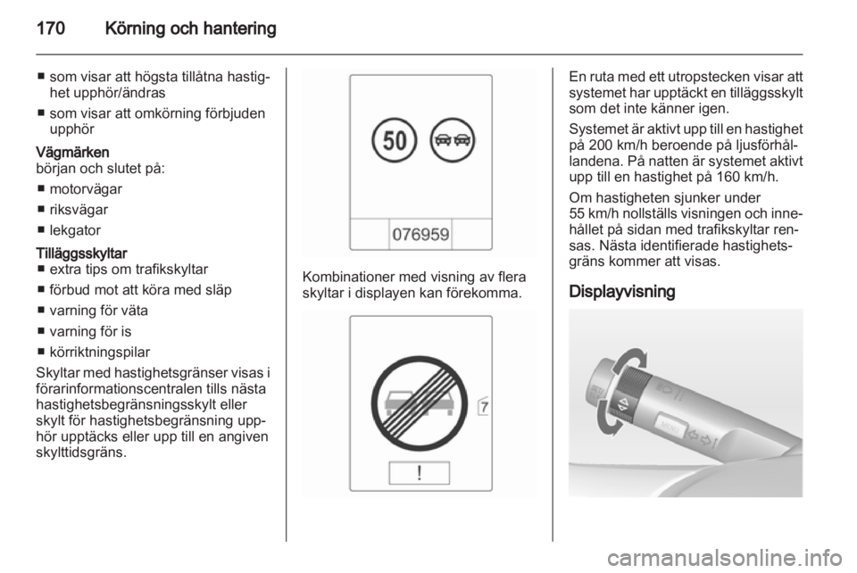 OPEL INSIGNIA 2013  Instruktionsbok 