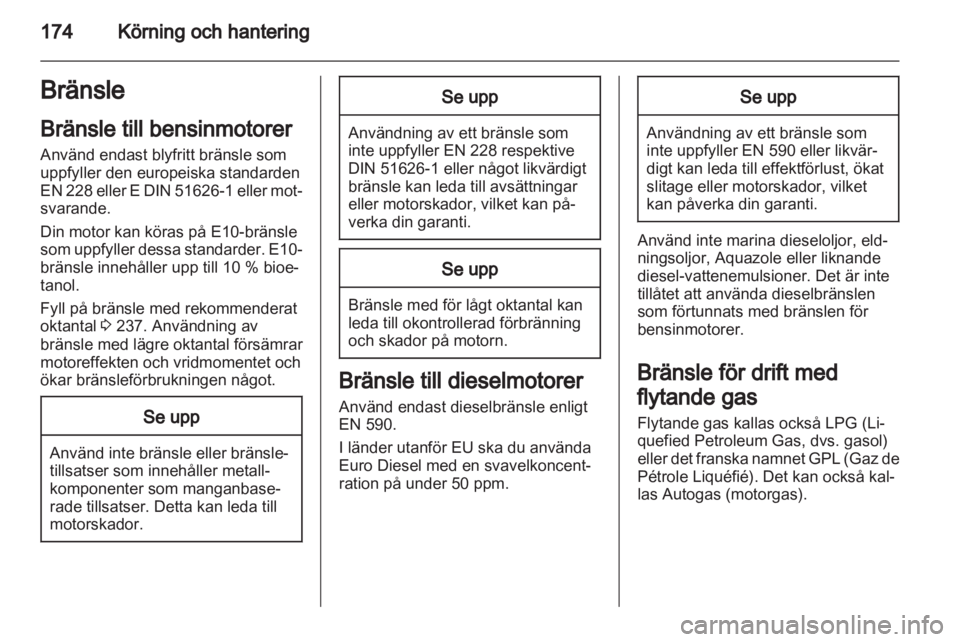 OPEL INSIGNIA 2013  Instruktionsbok 