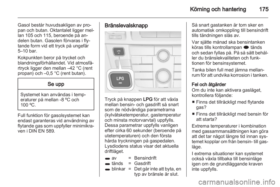 OPEL INSIGNIA 2013  Instruktionsbok 