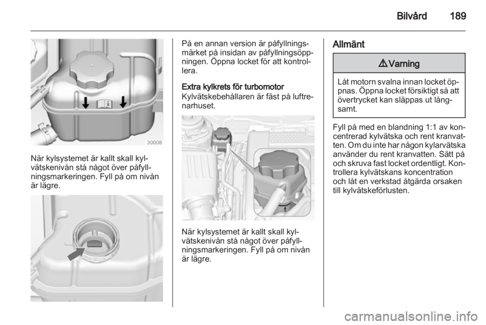 OPEL INSIGNIA 2013  Instruktionsbok 