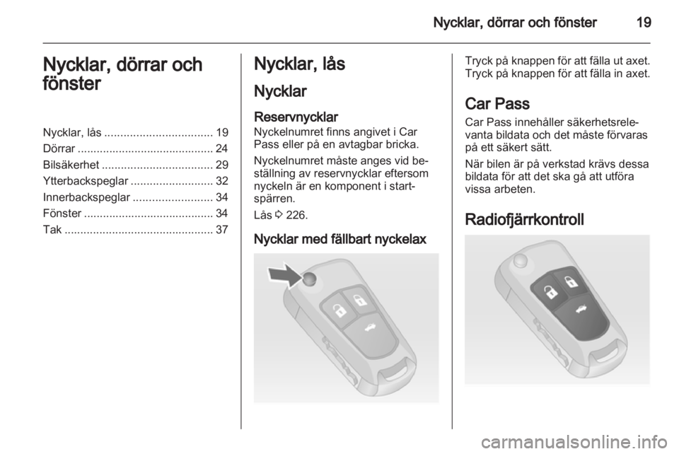 OPEL INSIGNIA 2013 Instruktionsbok OPEL INSIGNIA 2013 Instruktionsbok