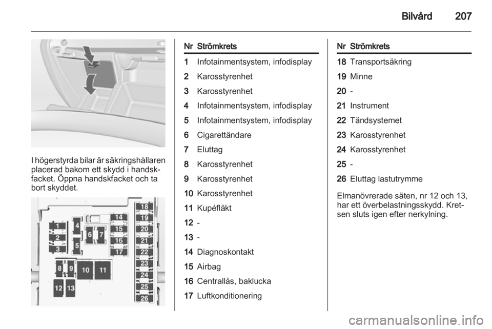 OPEL INSIGNIA 2013  Instruktionsbok 