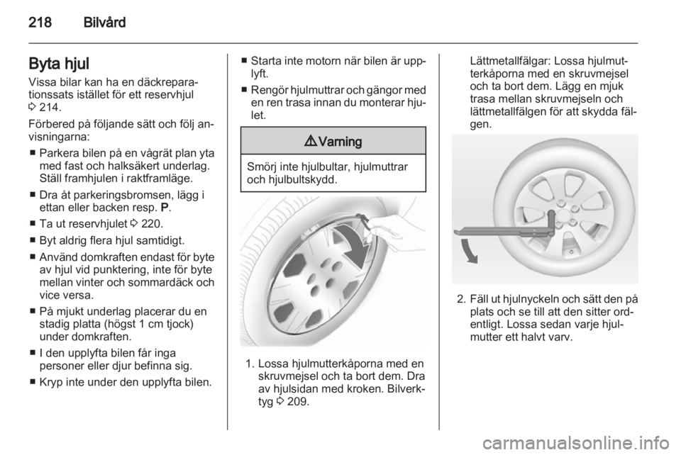 OPEL INSIGNIA 2013  Instruktionsbok 