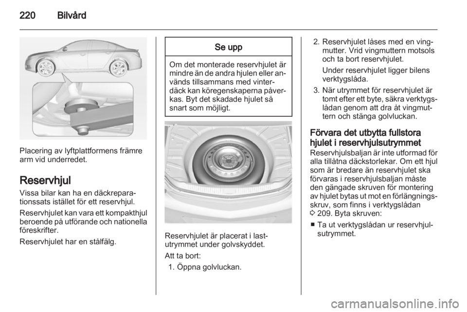 OPEL INSIGNIA 2013 Instruktionsbok OPEL INSIGNIA 2013 Instruktionsbok