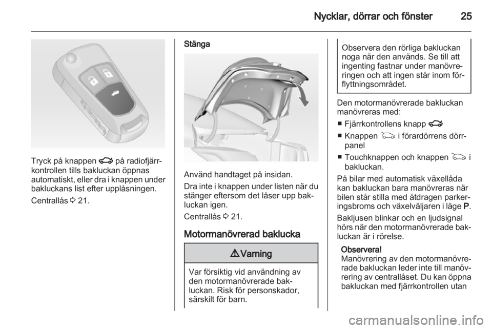 OPEL INSIGNIA 2013 Instruktionsbok OPEL INSIGNIA 2013 Instruktionsbok
