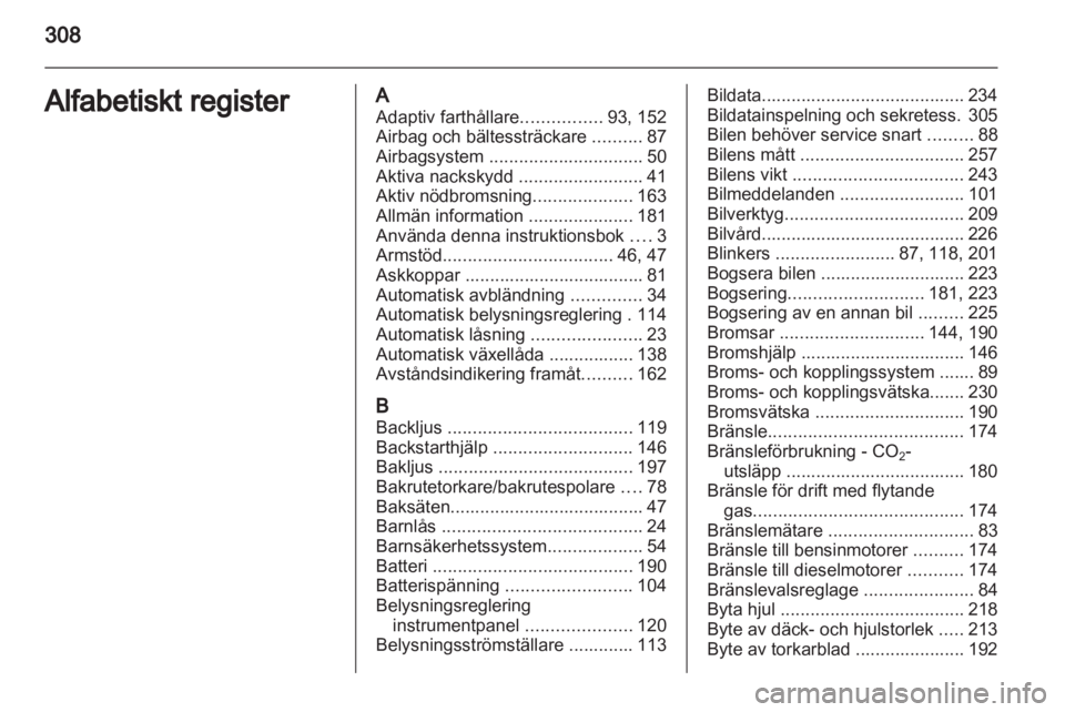 OPEL INSIGNIA 2013  Instruktionsbok 