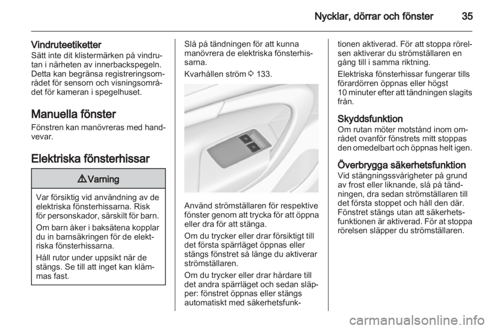 OPEL INSIGNIA 2013  Instruktionsbok 