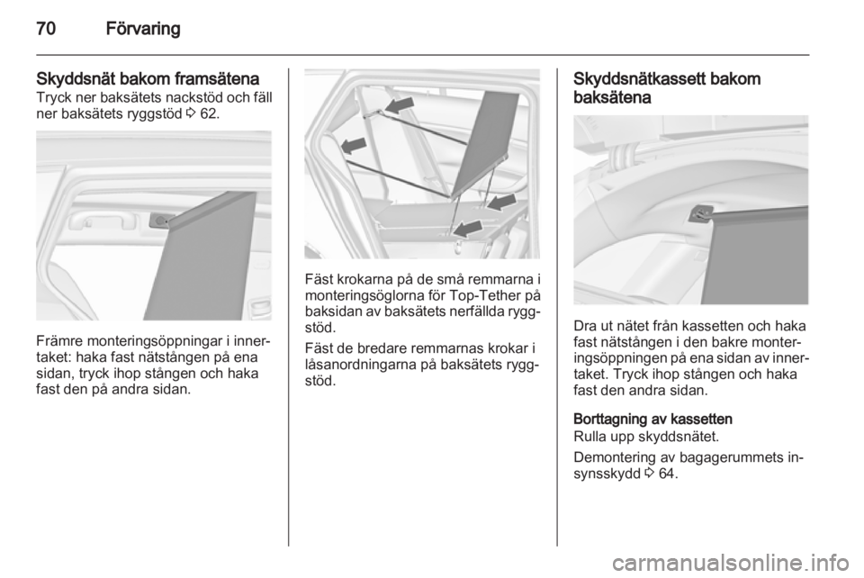 OPEL INSIGNIA 2013  Instruktionsbok 