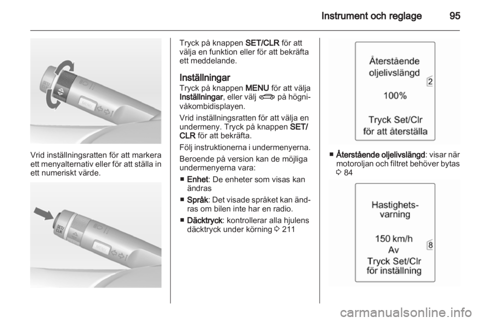 OPEL INSIGNIA 2013 Instruktionsbok OPEL INSIGNIA 2013 Instruktionsbok