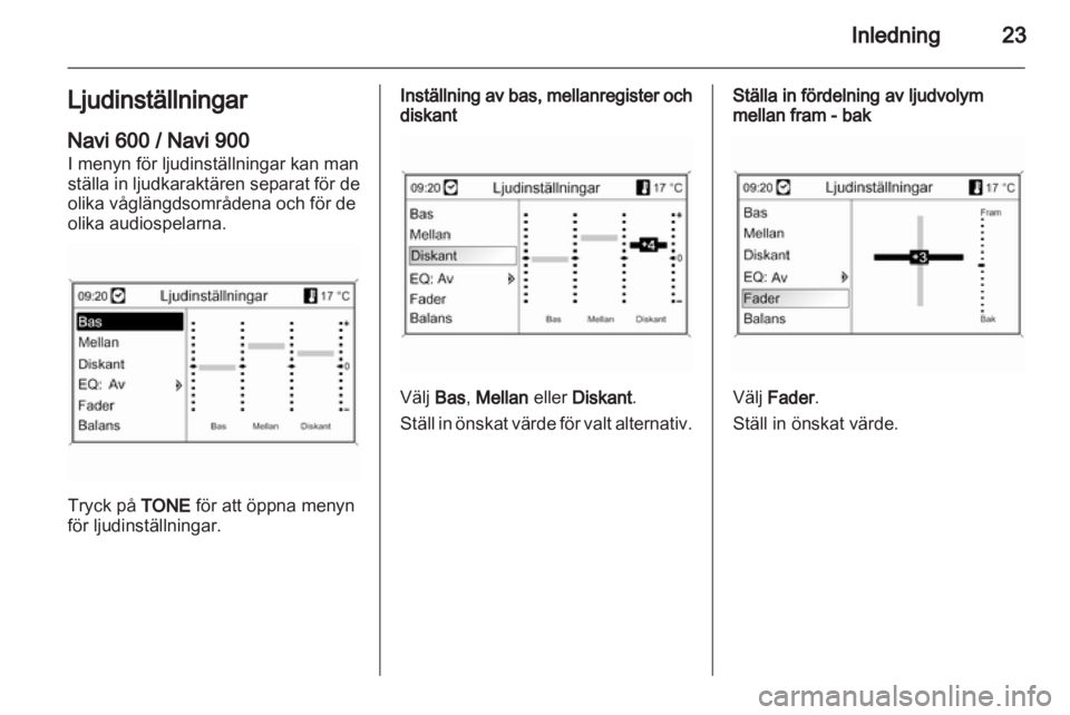 OPEL INSIGNIA 2013.5  Handbok för infotainmentsystem 