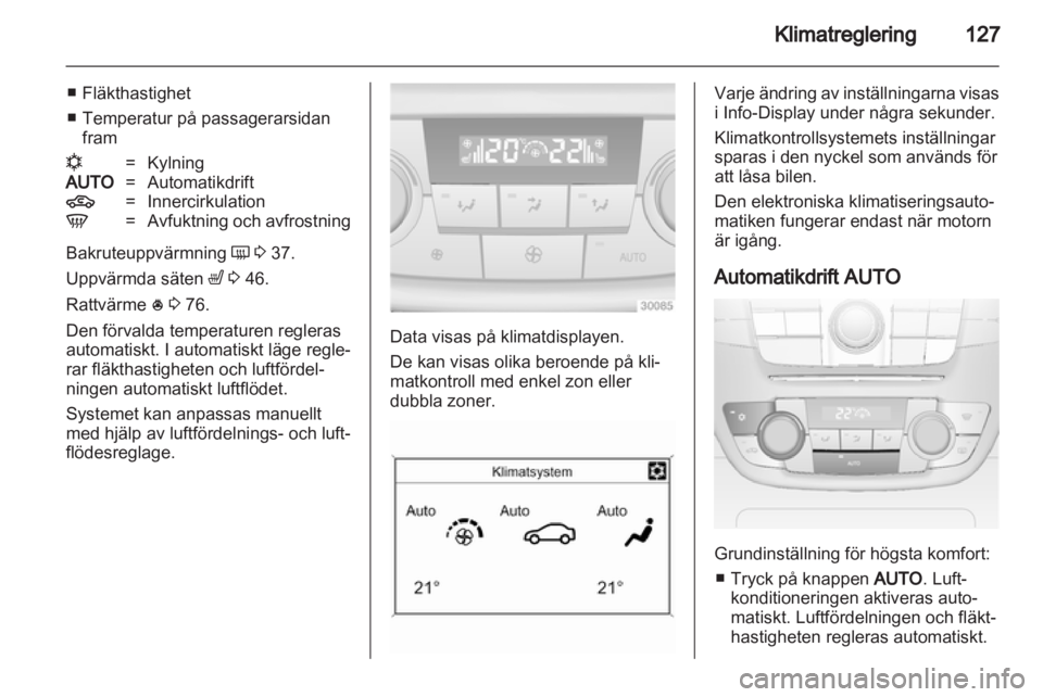 OPEL INSIGNIA 2013.5 Instruktionsbok OPEL INSIGNIA 2013.5 Instruktionsbok