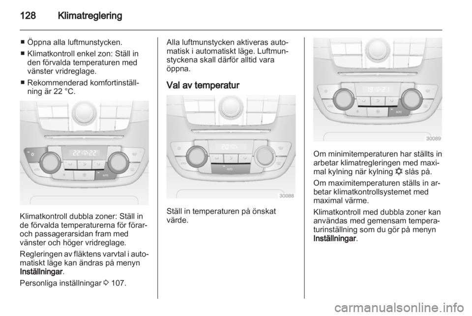 OPEL INSIGNIA 2013.5 Instruktionsbok OPEL INSIGNIA 2013.5 Instruktionsbok