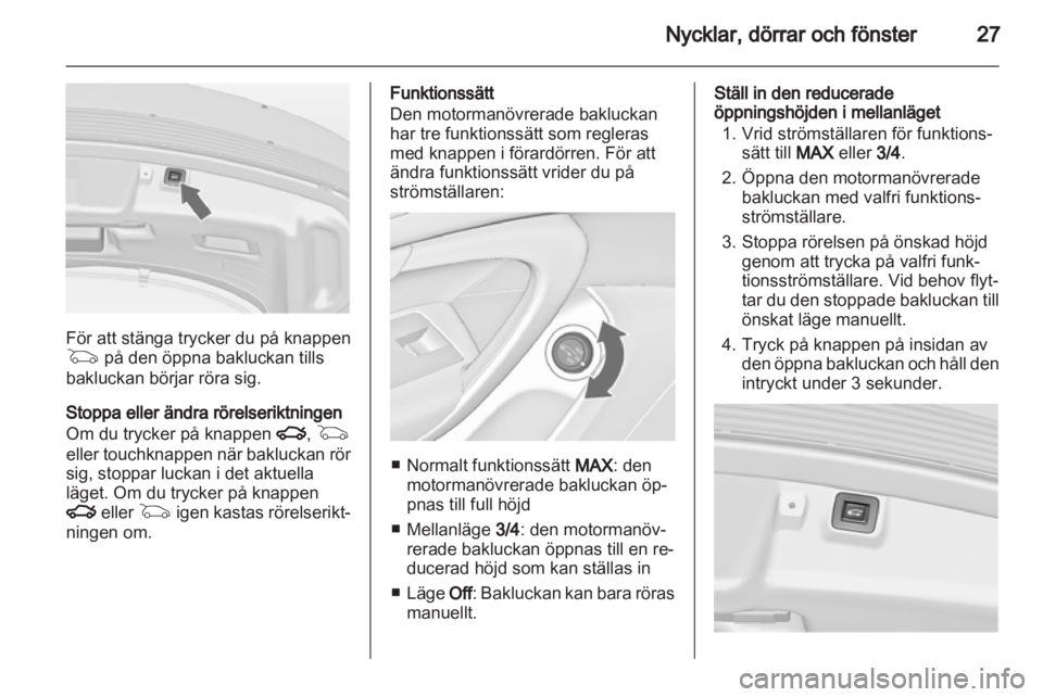 OPEL INSIGNIA 2013.5  Instruktionsbok 