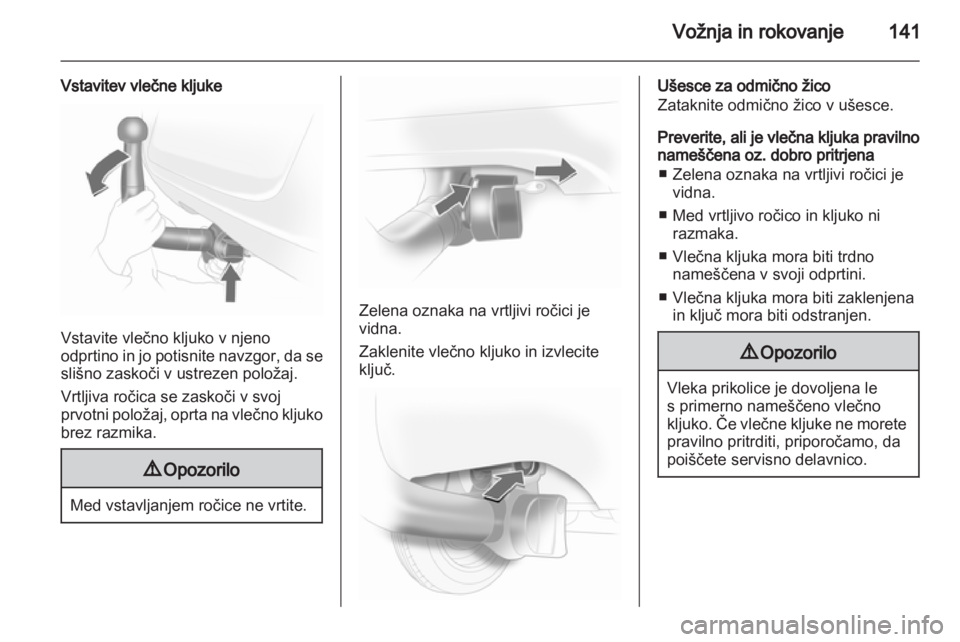 OPEL CORSA 2011 Uporabniški priročnik OPEL CORSA 2011 Uporabniški priročnik