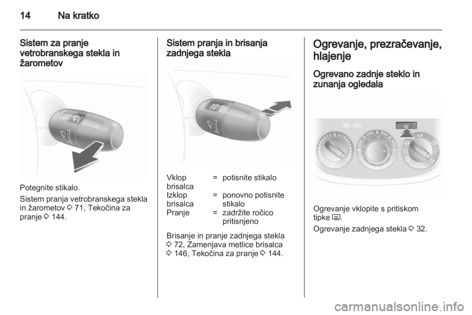OPEL CORSA 2011.5 Uporabniški priročnik OPEL CORSA 2011.5 Uporabniški priročnik