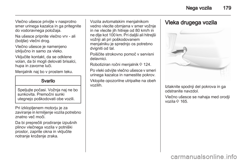 OPEL CORSA 2012 Uporabniški priročnik OPEL CORSA 2012 Uporabniški priročnik