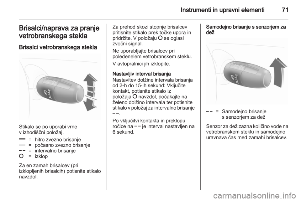 OPEL CORSA 2012.5 Uporabniški priročnik OPEL CORSA 2012.5 Uporabniški priročnik