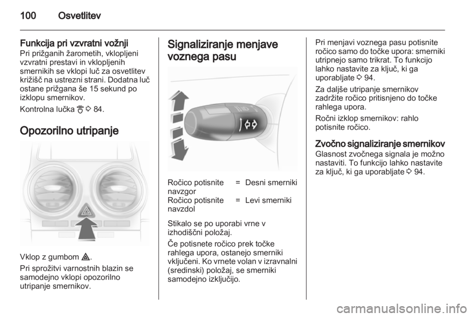 OPEL CORSA 2013.5 Uporabniški priročnik OPEL CORSA 2013.5 Uporabniški priročnik