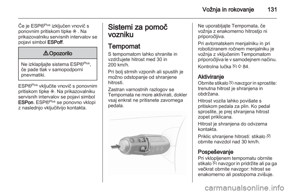 OPEL CORSA 2013.5 Uporabniški priročnik OPEL CORSA 2013.5 Uporabniški priročnik