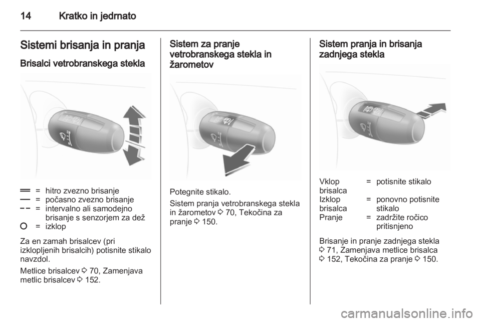 OPEL CORSA 2013.5 Uporabniški priročnik OPEL CORSA 2013.5 Uporabniški priročnik
