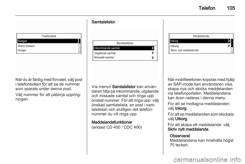 OPEL MERIVA 2011  Handbok för infotainmentsystem 