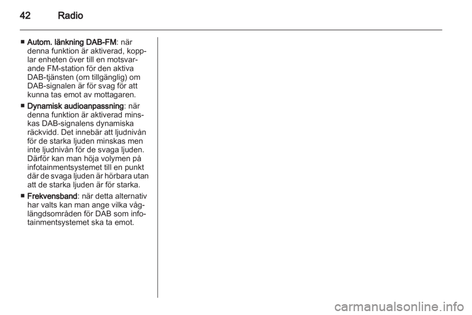 OPEL MERIVA 2011  Handbok för infotainmentsystem 
