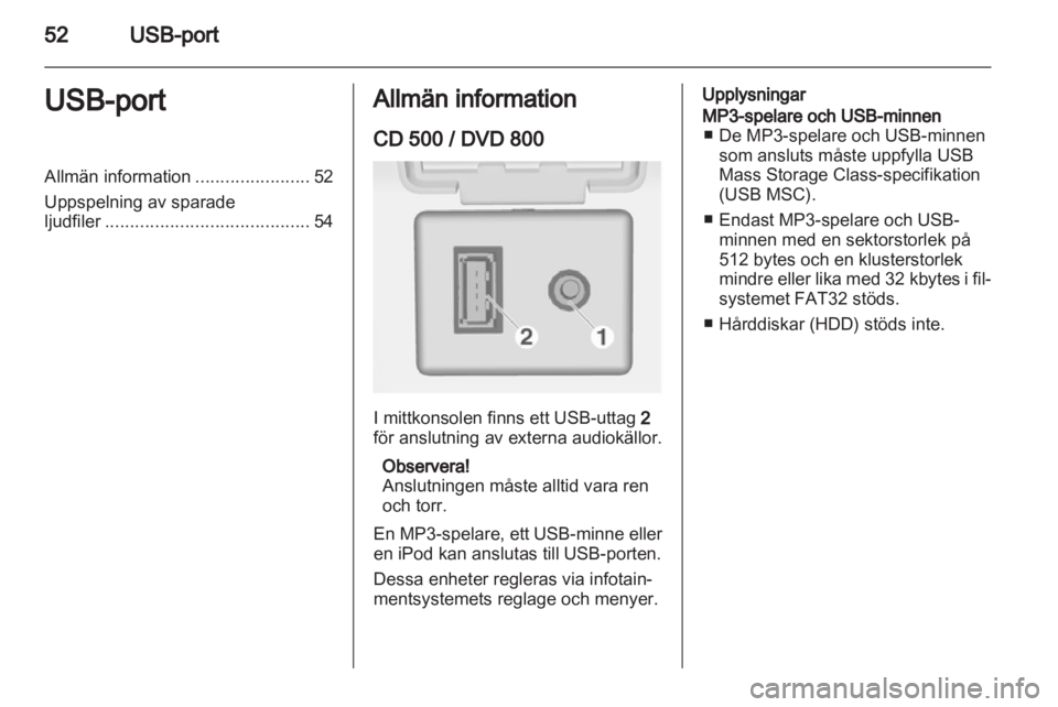 OPEL MERIVA 2011 Handbok för infotainmentsystem OPEL MERIVA 2011 Handbok för infotainmentsystem