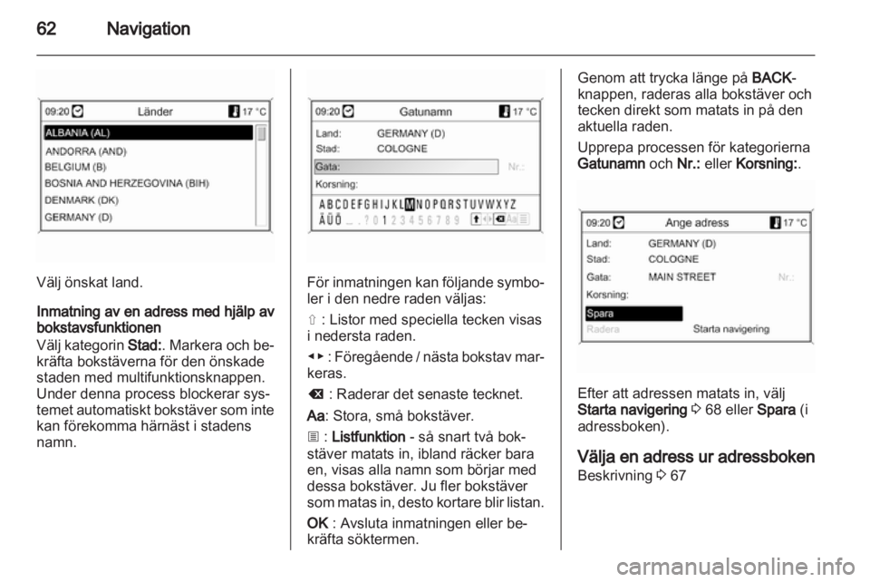 OPEL MERIVA 2011  Handbok för infotainmentsystem 