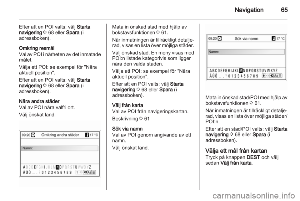 OPEL MERIVA 2011  Handbok för infotainmentsystem 