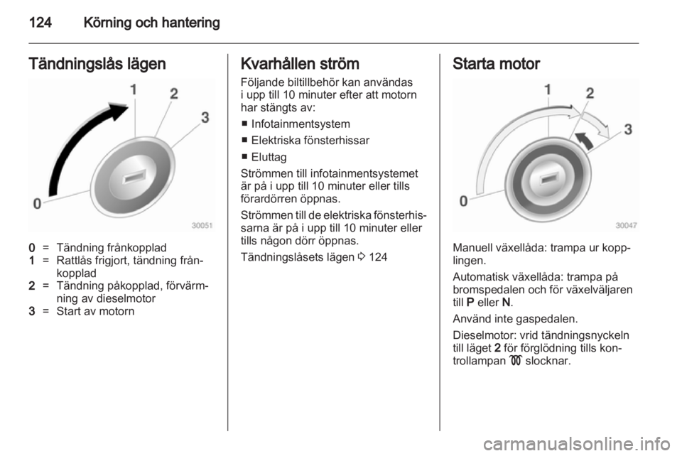 OPEL MERIVA 2011  Instruktionsbok 