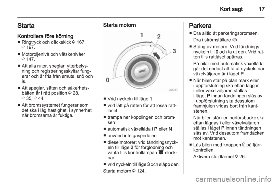 OPEL MERIVA 2011  Instruktionsbok 