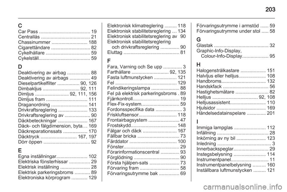 OPEL MERIVA 2011  Instruktionsbok 