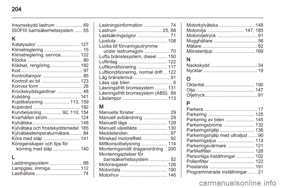 OPEL MERIVA 2011  Instruktionsbok 